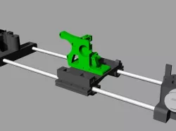 Rigid Wide X Carriage for Mendelmax 1.5
