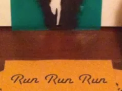 Run Run Run Album Stencil