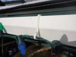 S-Hook for Plastic Gutter