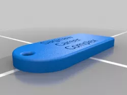 Saginaw Career Complex Keychain