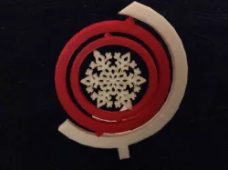 Snow Flake Spinny Thing