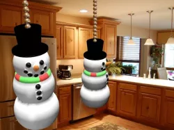Snowman Light Pull