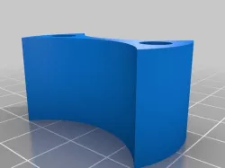 Spacer and Endcaps for Headway 10A LiFePo4 cells