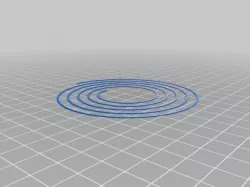 Spiral test pattern
