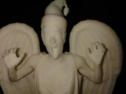 The Christmas Weeping Angel.