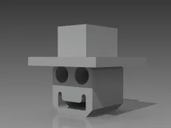 Top Hat - Compatible with 3D Friend