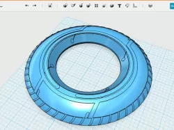 Tron Frisbee Legacy Identity Disk