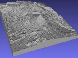 Volcan de Colima Mexico 3d models 【 STLFinder