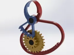 Working Robot Claw