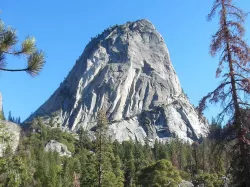 Yosemite's Liberty Cap 3d Topo