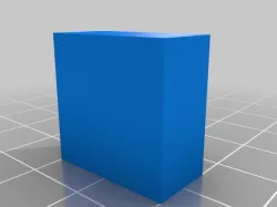 10x20x20 Hollow Calibration Cube