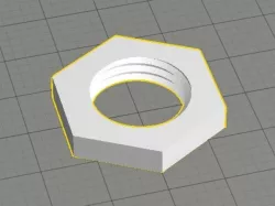 30mm x 1.5mm Spool Holder Nut