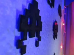 3D Printed Space Invaders Decorations