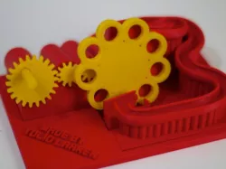 A 3D Printed Marble Machine