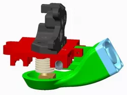Air duckt and extruder cart updated versions. All parts fix perfectly now