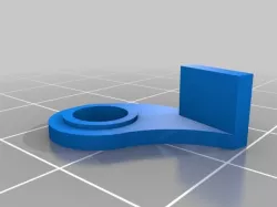 ALU Extruder Anti jam guide mirrored
