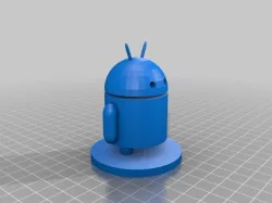 Android Robot Figurine
