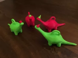 BrontoOrnament with Hats