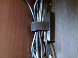 Cable Management Hook for Ikea Bookshelves