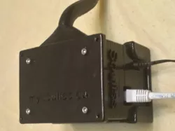 Caja para Arduino UNO + Shield W5100 +  Modulo 4 reles, con soporte para pared, para proyectos Souliss