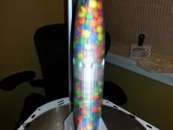 Candy filled rocket