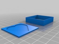 STL file corazon love - valentine day - freshie mold - silicone mold box  ❤️‍🔥・3D printable model to download・Cults