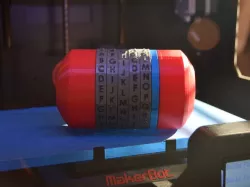 Cryptex with user customizable codes