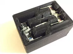 Custom bins for X-Wing miniatures ships