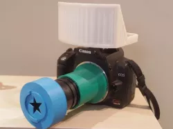 Diffuser for Canon build-in pop-up flash