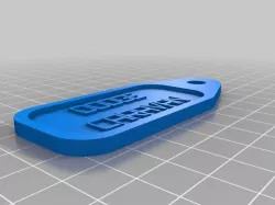 Dodge thin tag
