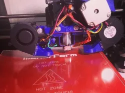 Dual Radial blower mount for Prusa i3