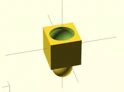 Ellipsoid Interlocking Blocks