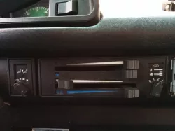 Fan and climate control knobs and levers for 1985 Vanagon (T3)