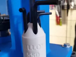 Hex Key holder for DILLON 550 Reloading Press