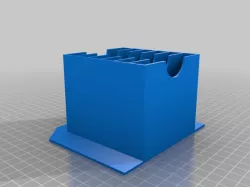 Hook and Loop Sanding Disk Organizer w/peg board hanger