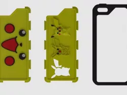 Iphone 5 Case Pikachu