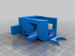 j-head bracket with servo mount 3mm and 1/4th inch coupling