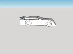latemodel race car
