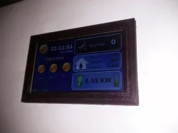 LCD screen frame