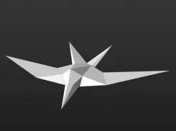 Low-poly Bird