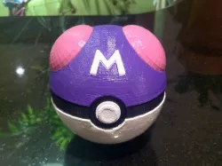 Master Ball, with magnetic clasp (Fixed Lid)