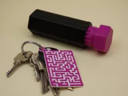 Maze/Labyrinth Gift Box Solution Key Chain