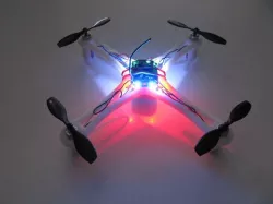 Mini Quadrocopter from Leftover Parts