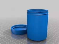 My Customized Container with Knurled Lid