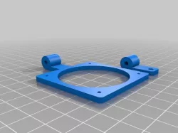 My Customized Fan Mounting Bracket - 50 mm for printrbot fan add-on v1