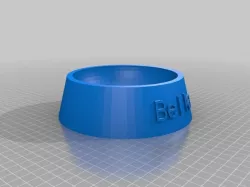 My Customized Fully Parametric Dog / Cat Food Bowl