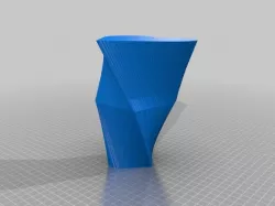 My Customized Parametric drawing and picture for Vase, Box, Box Cap