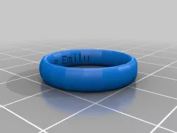 My Customized Ring Band Creation Script - USA sizes Customizer