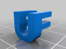 My Customized Two Letter Sculpture HU