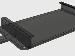 Nexus 7 2012 tablet Mount for the 3DR IRIS TX